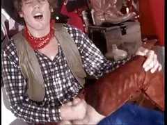 Vintage stor kuk cowboy fyller hårete girl ass hole (camaster)