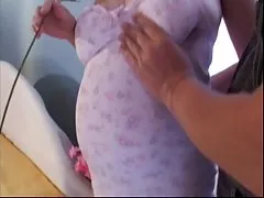 Hårete gravid sex
